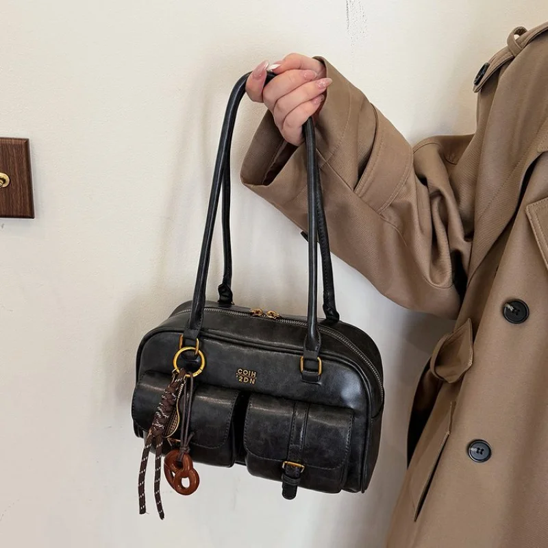 

Женская сумка через плечо премиум-класса, кожаная женская сумка от известного дизайнера, роскошный бренд, популярная классическая элегантная сумка