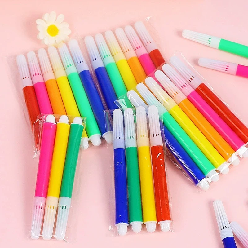 10/20/30Packs Artistic Marker Set 6-Color Watercolor Paint Markers Suitable for Designers Illustrators Artclass Rewards Gift ZYF