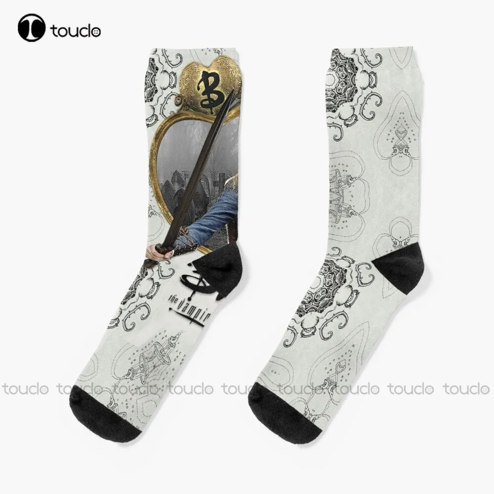 Buffy Buffy Buffy The Vampire Slayer Socks Kawaii Socks Unisex Adult Teen Youth Socks Comfortable Best Girls Sports Funny Gift