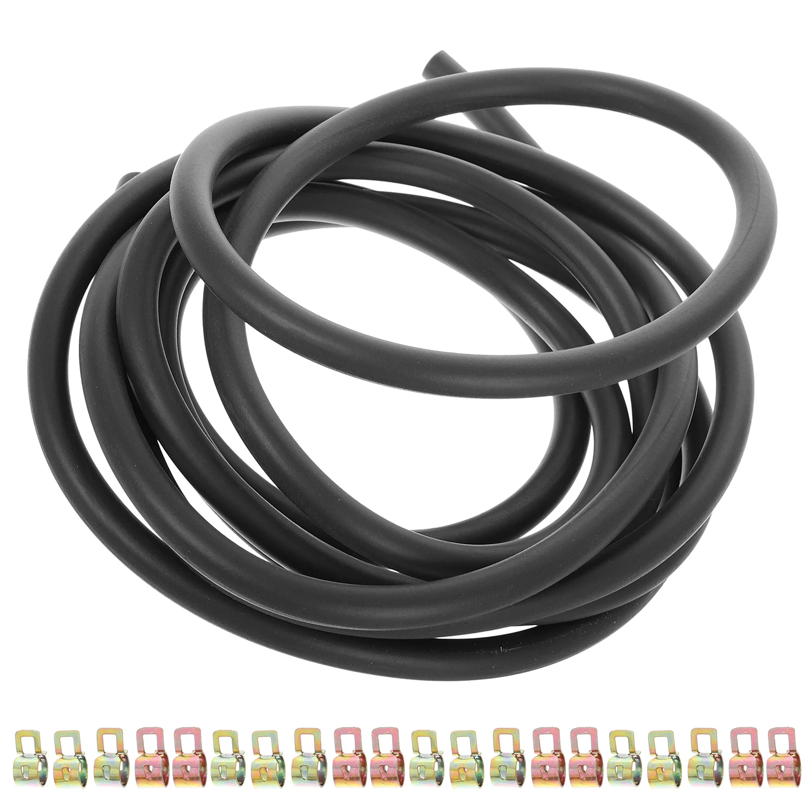 

20Pcs Fuel Line Hose Clamps Leakproof Spring Band Clips Easy Installation for Small Engine Motorcycle Fuel Line