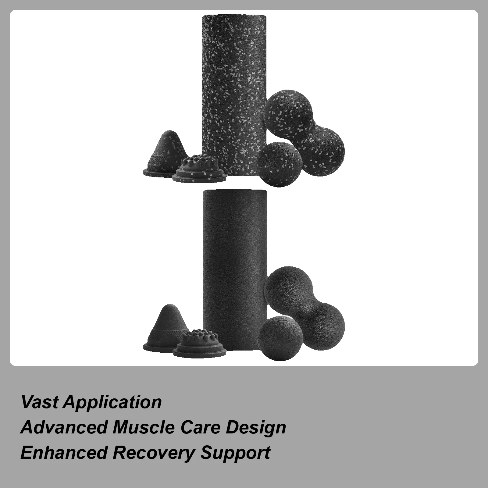 

Ролик для йоги, набор пенопластовых роликов для упражнений для ног, нескользящие колеса для глубоких тканей, аксессуары для спортзала для ног, путешествий, фитнеса, пилатеса, практики