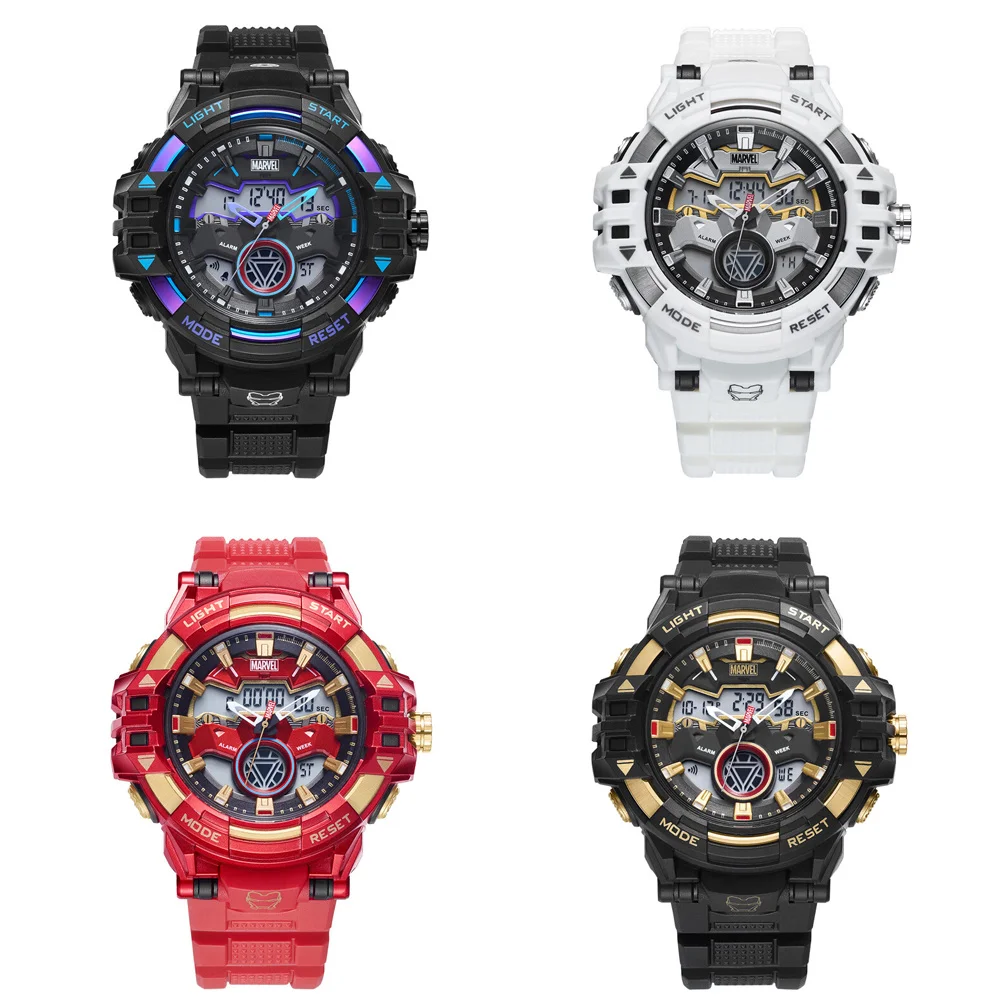 Marvel Multifunctional Chrono Digital Watches Mens Alarm Clock Sport Wristwatch Waterproof Electronic Clock Reloj Hombre