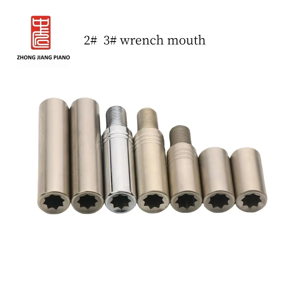Piano Tuning Tool Wrench Port Socket Wrench Adapter Install Remove Wrench Mouth Tool