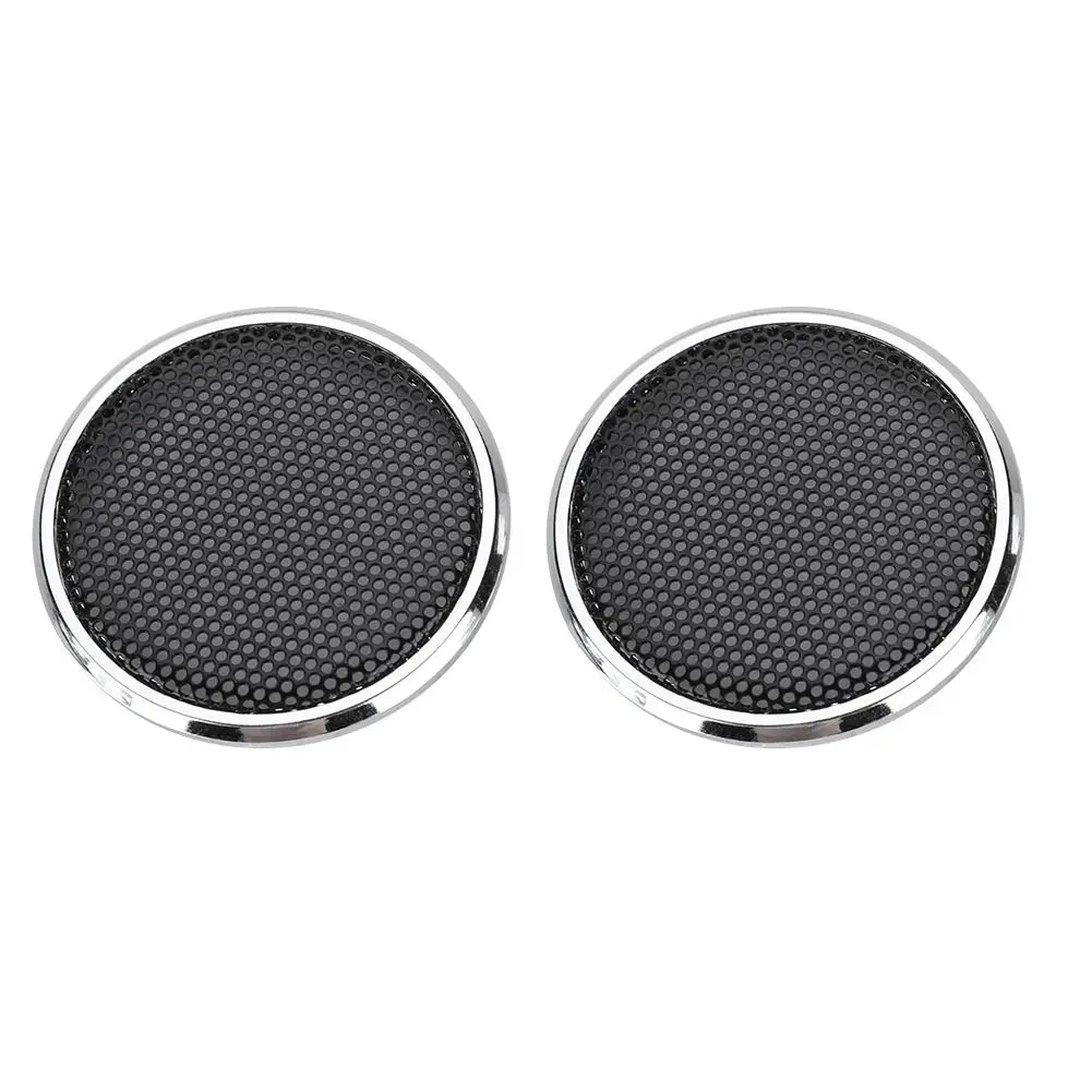 

2pcs 1 Audio Speaker Grills Set - Steel Mesh Protective Covers for Speaker Decoration Case