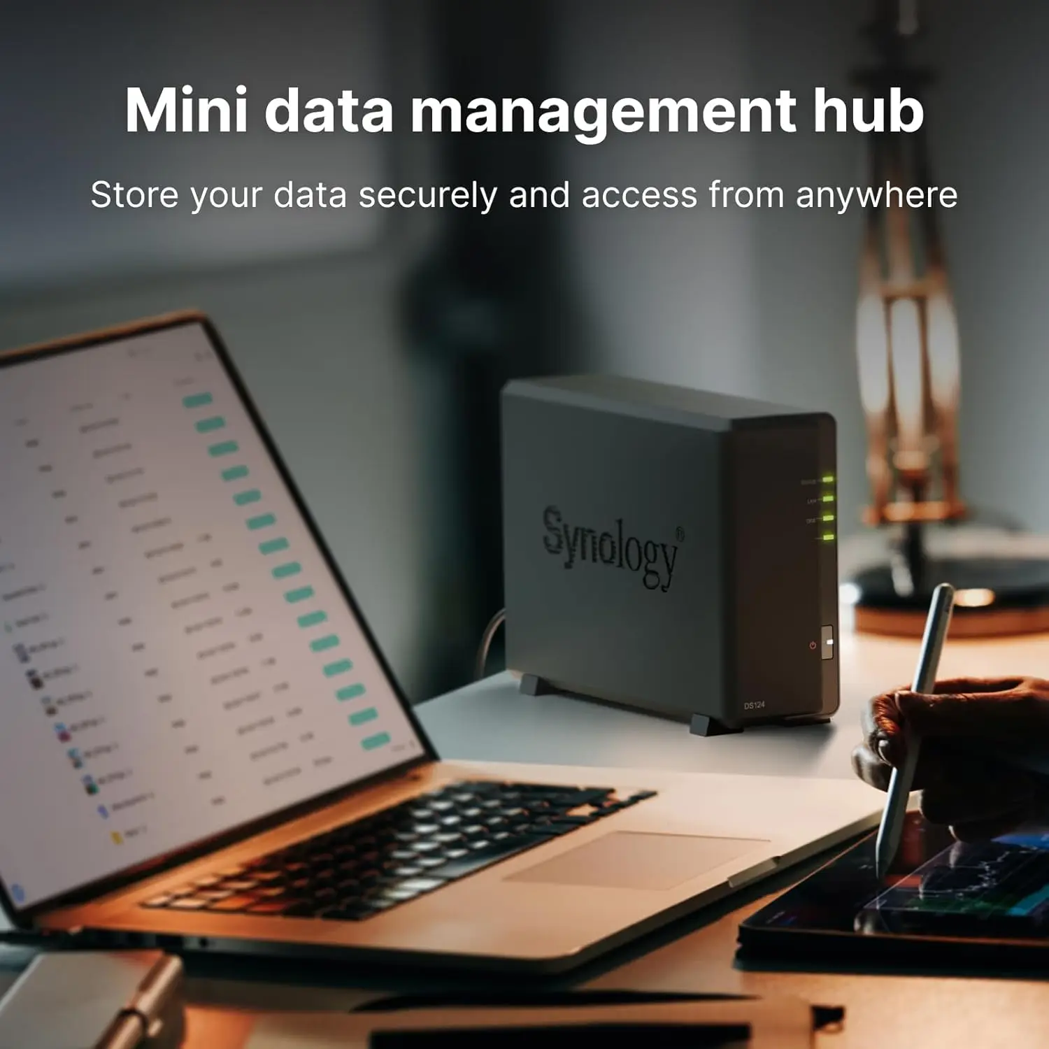 Synology 1-Bay DiskStation DS124 (Display) Nero