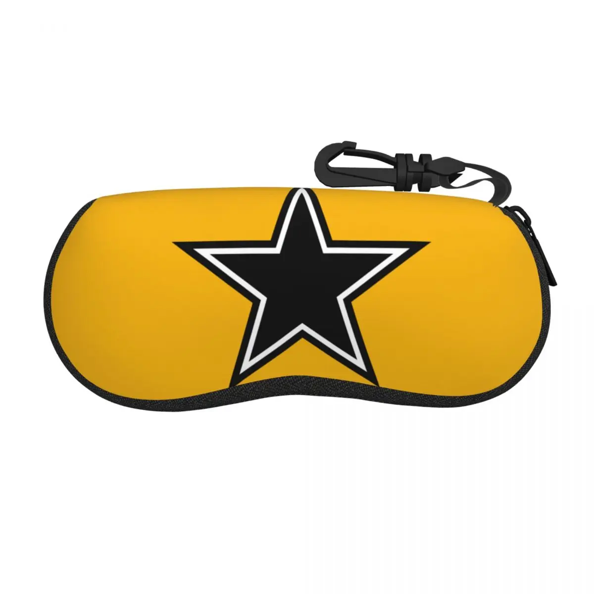 Custom Cowboy Star Shell Glasses Case Unisex Cool Eyeglasses Case Sunglasses Protector Box