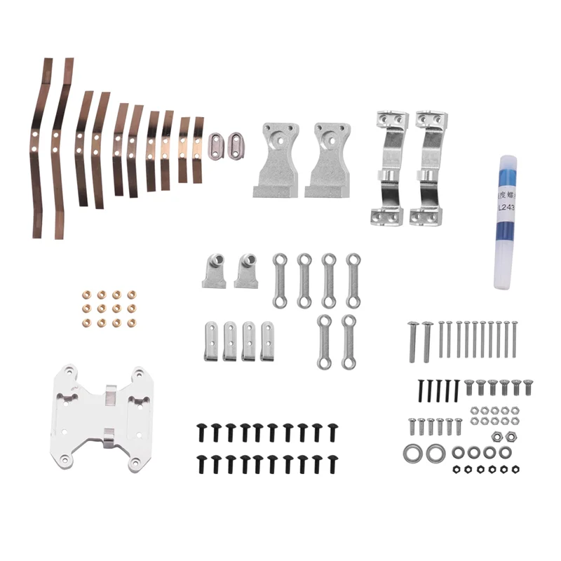 

BEDW-Metal Balance Chassis Board Seesaw For WPL B16 B36 1/16 RC Car Upgrade Parts Modified Accessories