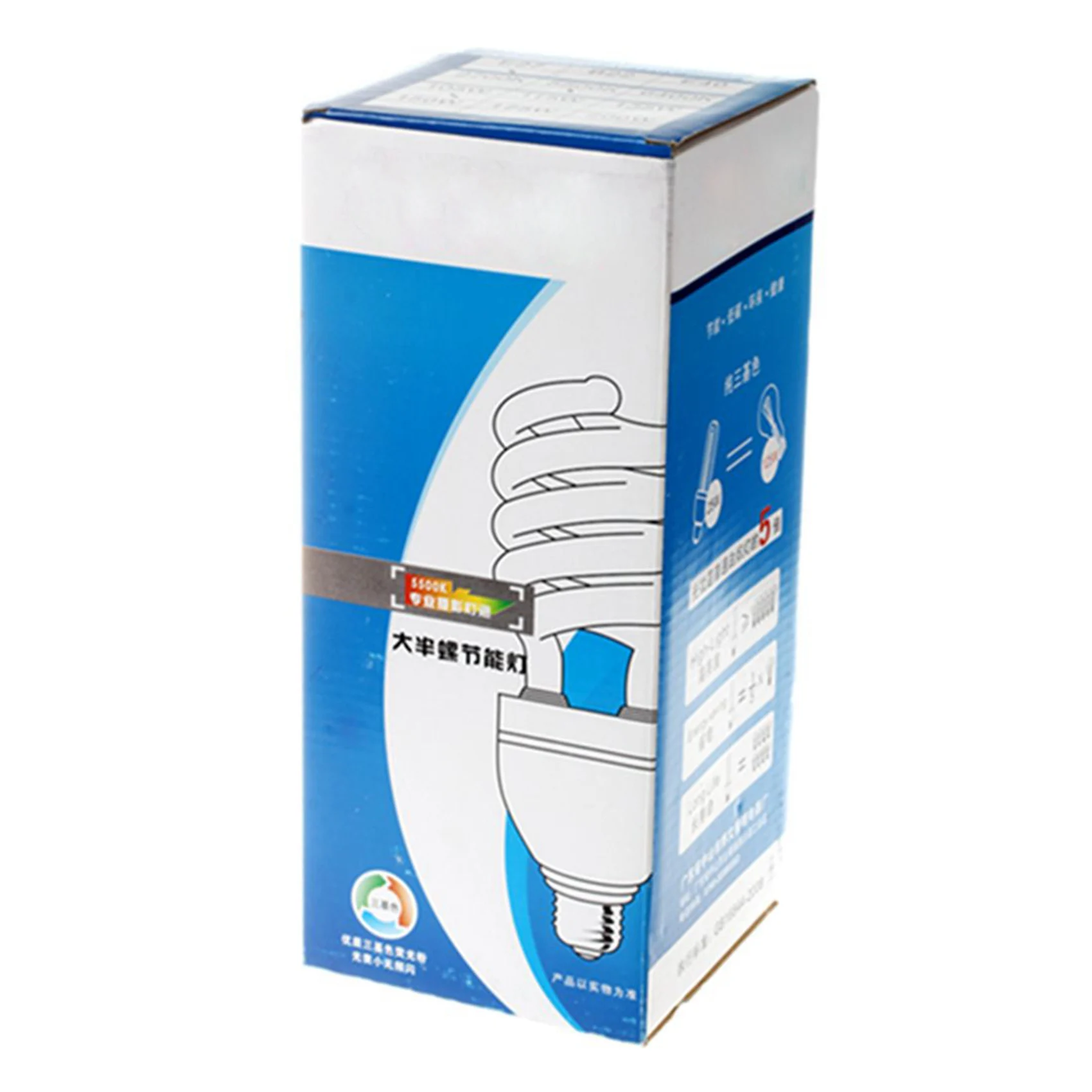 2X 105W (525W Equiv) 5500K Photography Daylight E27 Fitting CFL Bulb