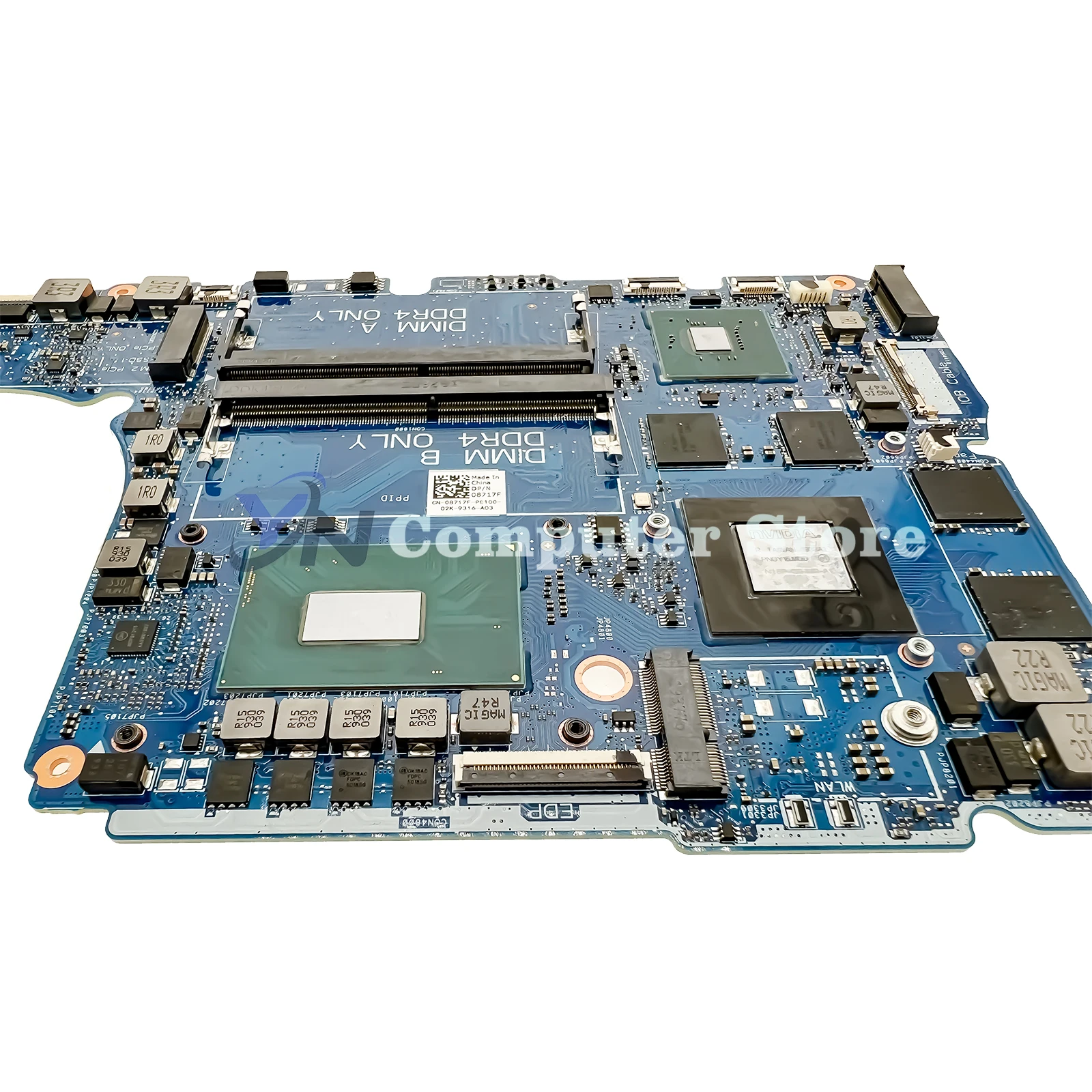 Imagem -03 - Placa-mãe do Portátil para Dell Mainboard para Dell Inspiron 15 7591 i7 i5 9th Gen Gtx1650 V4g 100 Teste Testado Nbl_n15 _ mb