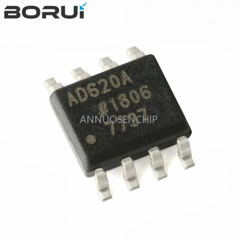 10PCS New And Original 100% New AD620AR AD620A SOP-8 AD620ARZ