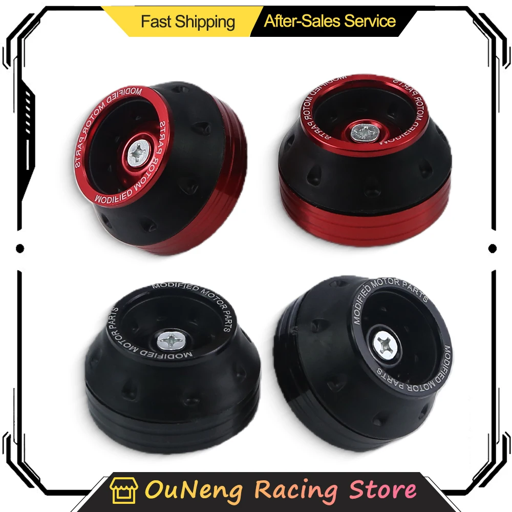 

2 pcs Universal Motorcycle Wheel Protection Crash Pad Motorbike Crash Protectors Alloy Motocross Falling Front Fork Slider Cups