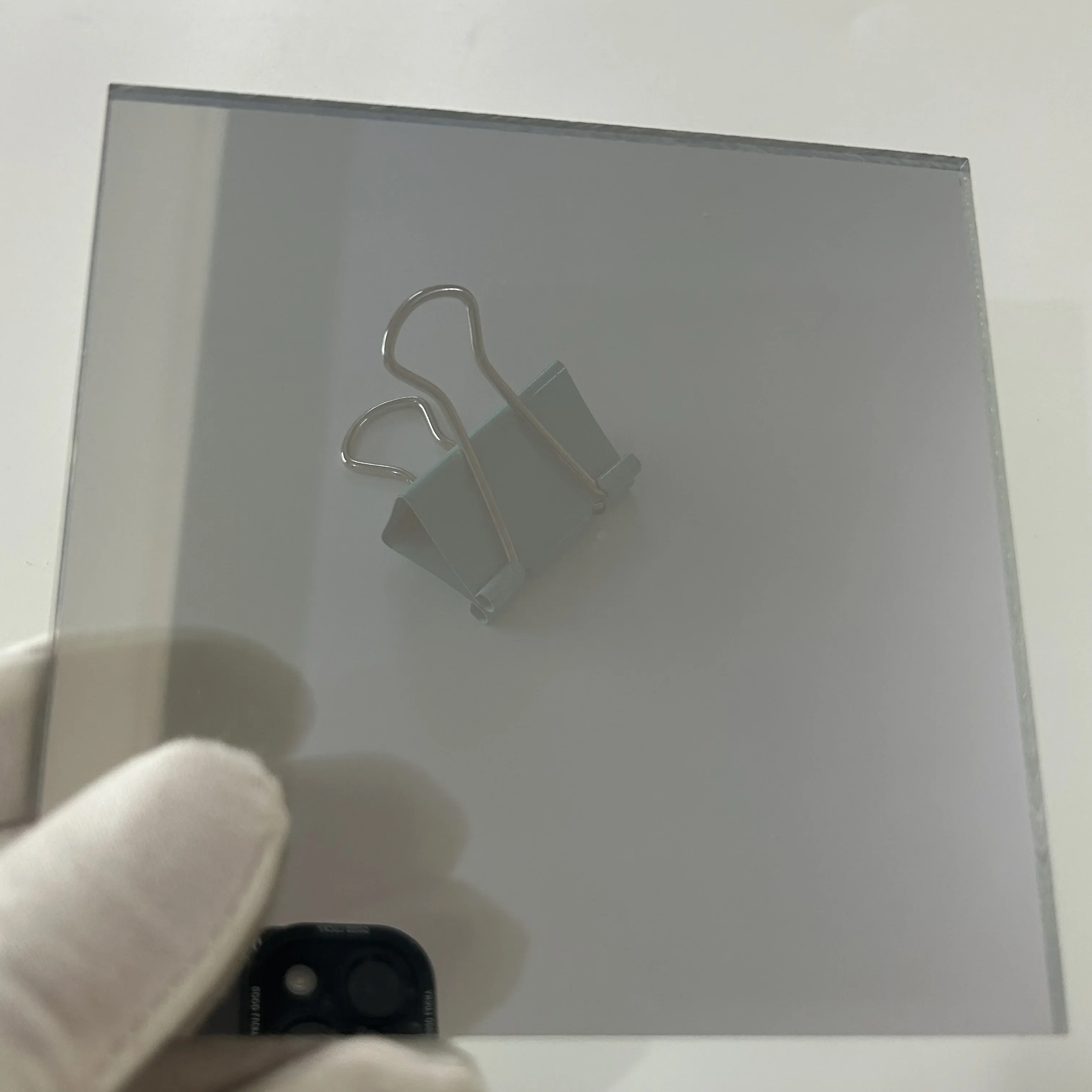 Two Way Transparent Mirror Acrylic PMMA Sheet, 2.8mm Thick, for Decor, Craft Projects & Observation Mirror