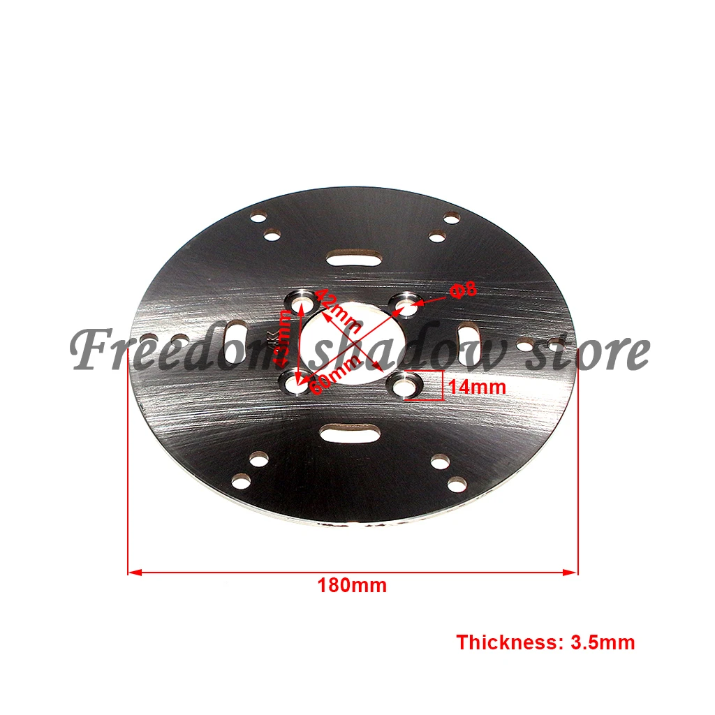 

Electric Tricycle Rear Disc Brake Disc 180mm Brake Disc 3.5mm Thickness
