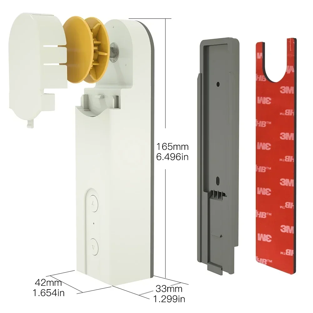 MOES New ZigBee Smart DIY Zmotoryzowane rolety / odcienie Hub silnika napędowego Tuya Smart Life APP Alexa Google Home Sterowanie głosowe