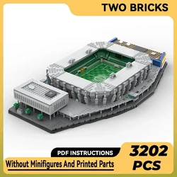 Moc Building Bricks Street View Model Saint Gallen Football Stadium Technology Modular Blocks Gifts Christmas Toys DIY Assembly