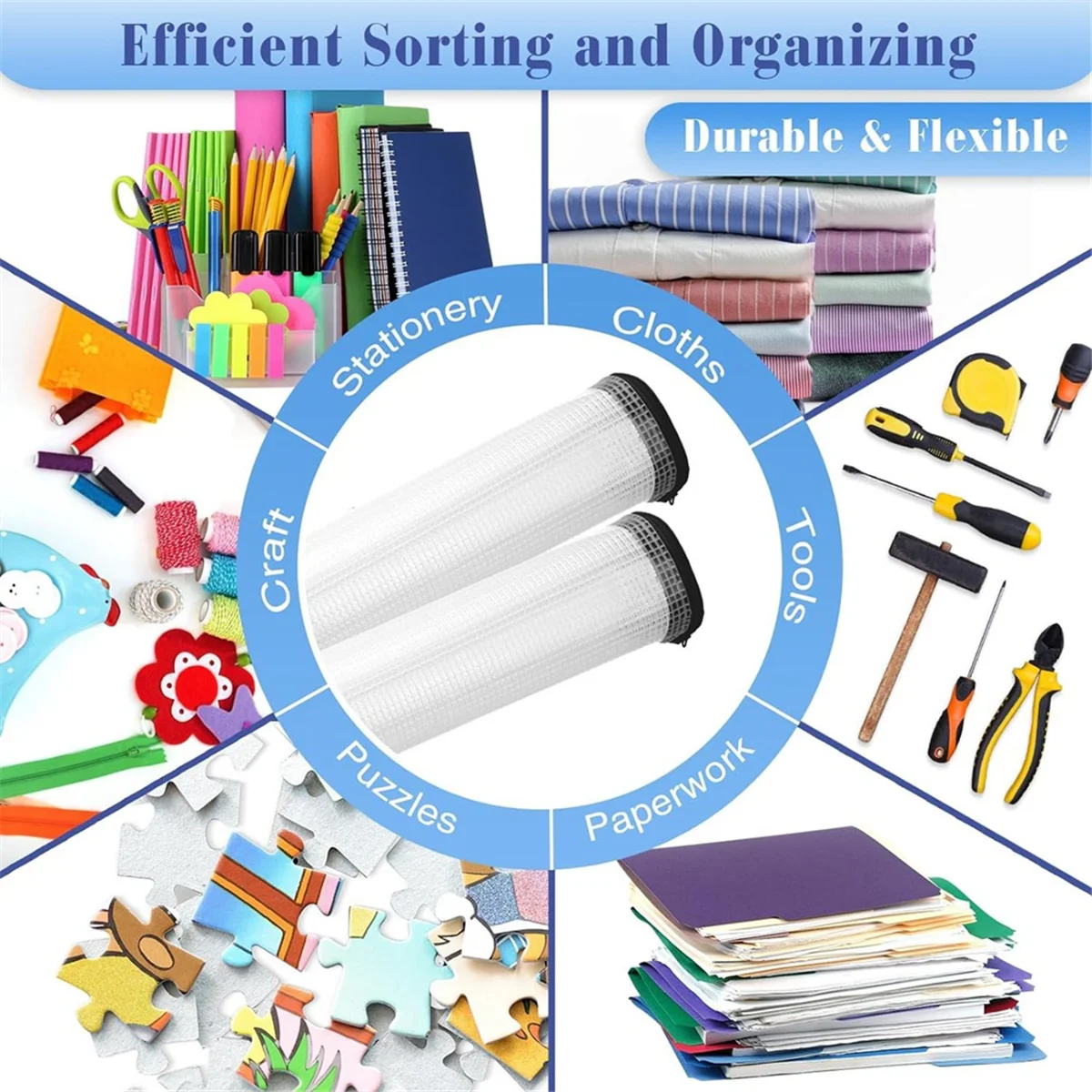 【¡¡Último embarazo!】Bolsa de malla con cremallera