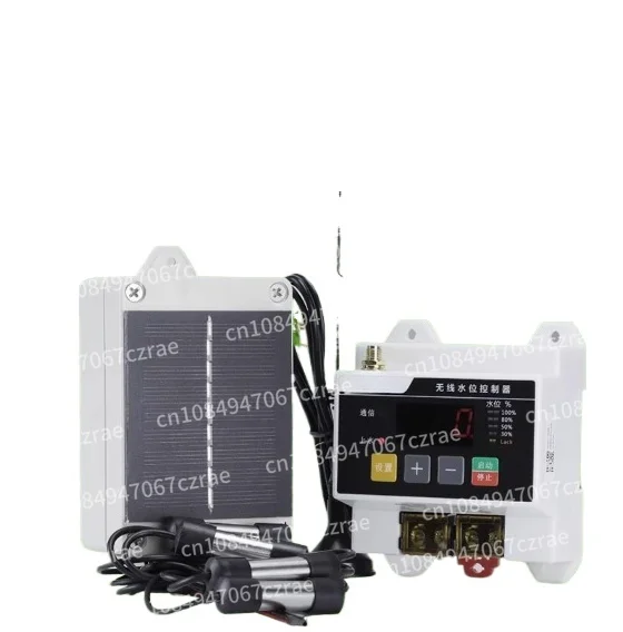 

Remote wireless water level controller water tower automatic water supply solar pump pumping domestic well supply
