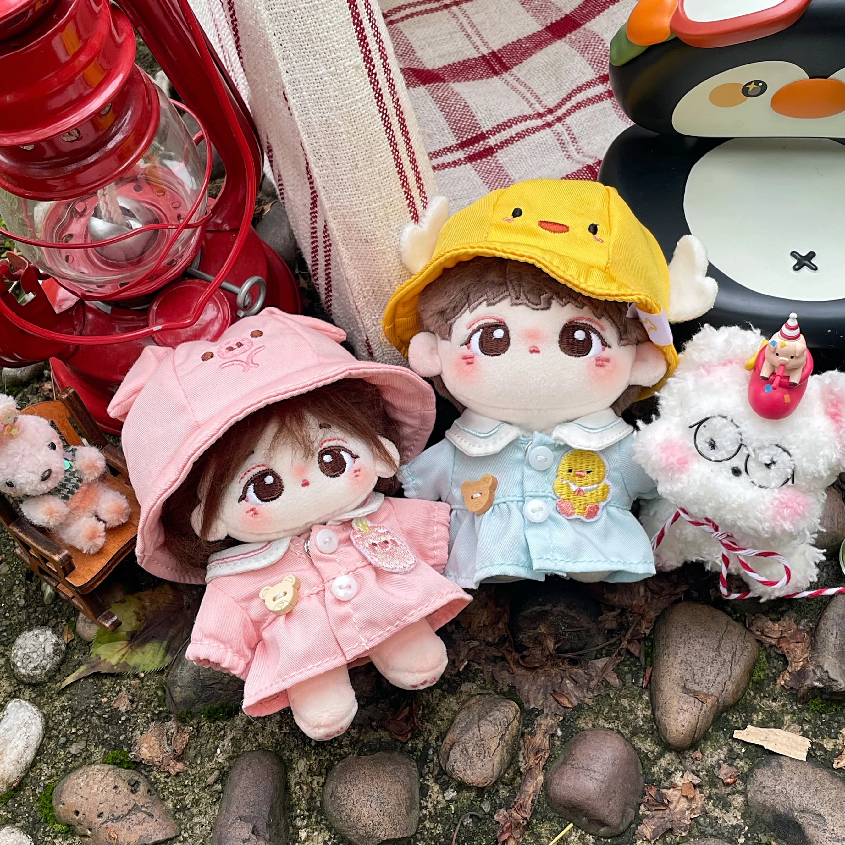 

Мультфильм преппи стиль свинки детский сад Шляпа платье без атрибутов Милая 10 см платье одежда косплей женский подарок