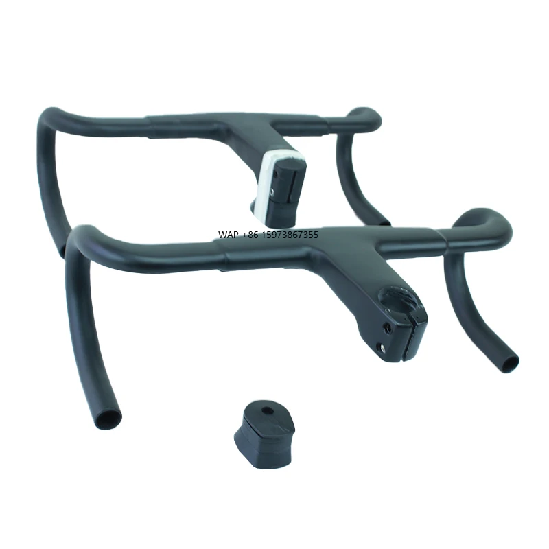 

New Stylish Toray Carbon Fiber T700 Carbon Fiber Handlebar Road Bike Full Internal Cable Matte Bicycle Handlebar
