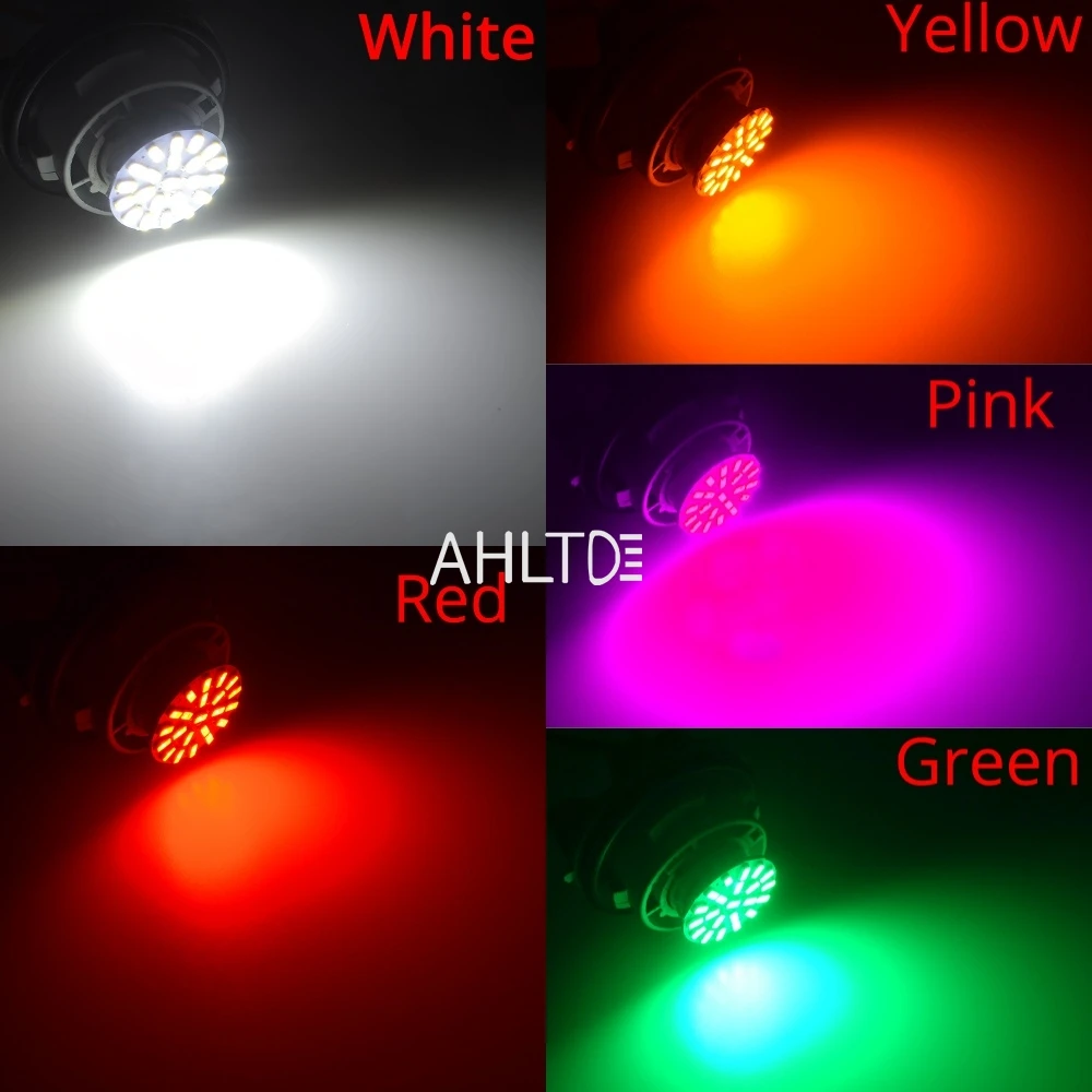 1/2/4/10/20PCS 3014 22SMD Parking Trunk Bulb Auto Led Wedge Backup Lamp 1156 1157 Car LED Brake Turn Signal License Plates Light