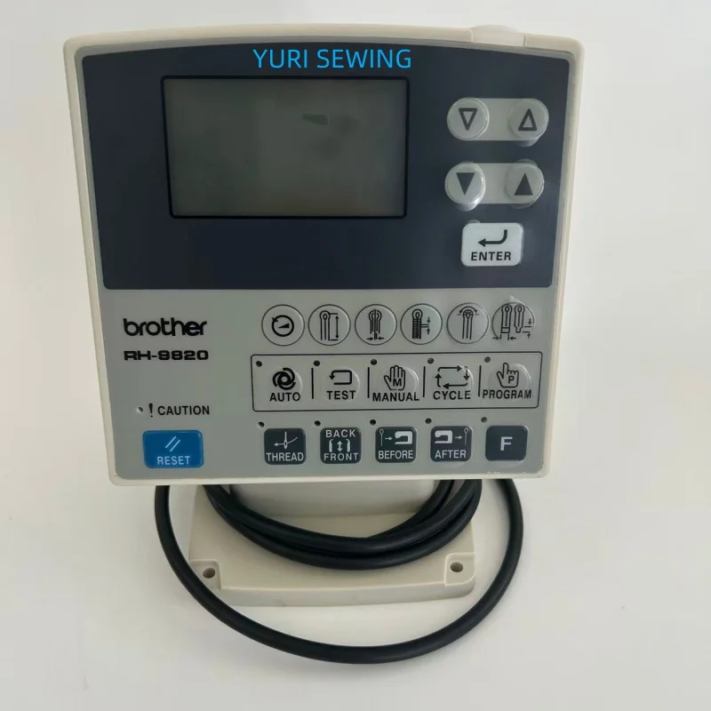 Control Panel for Brother RH-9820 Operation Board,Display For Eyelet Button Hole Industrial Sewing Machine Spare Parts