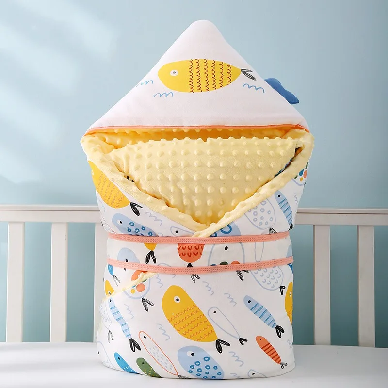 

Newborns Go Out Swaddling Towels Beans Cotton Blankets Baby Thermal Soft Blanket Bedding Set Quilt Stroller Small Quilt Season