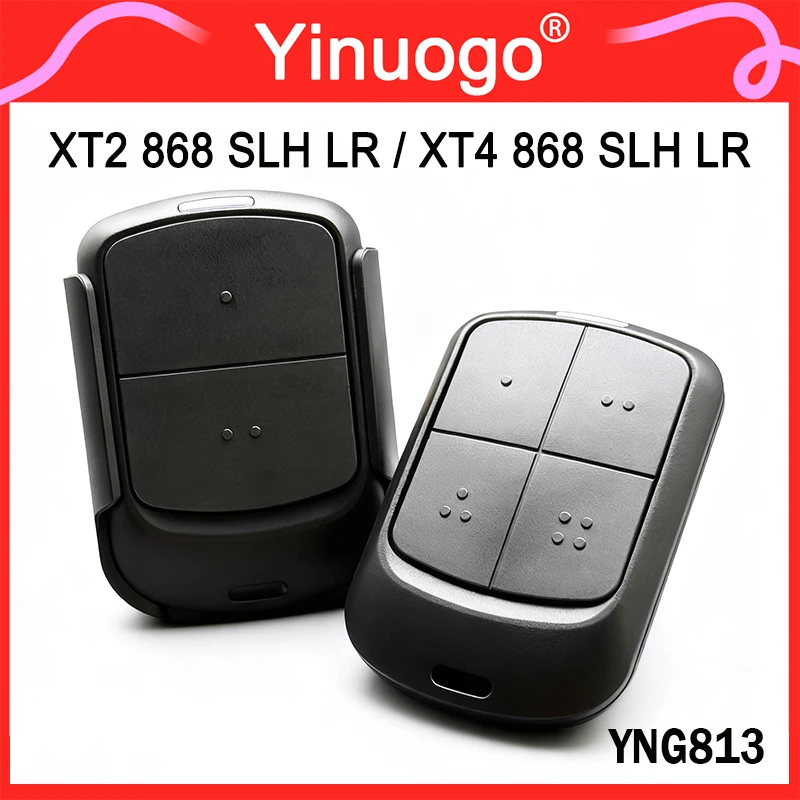 YNG813 For 868MHz XT2 868 SLH LR 7870091 / XT4 868 SLH LR 7870101 Garage Gate Remote Control With Clip XT2 XT4 868 SLH LR 868MHz