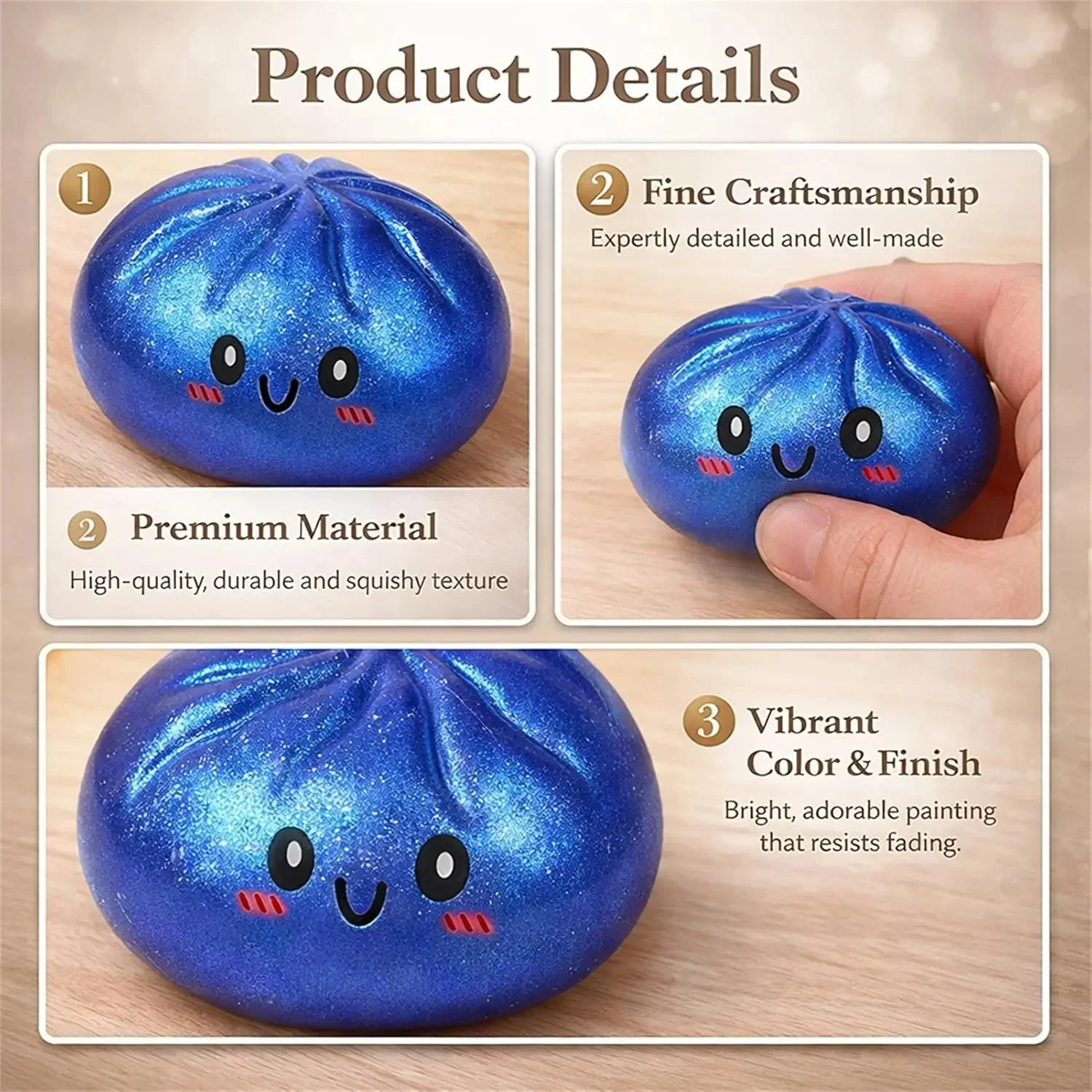 Mini Glitter Dumpling Squishy  - Outdoor Sports Accessories ulasan dan harga