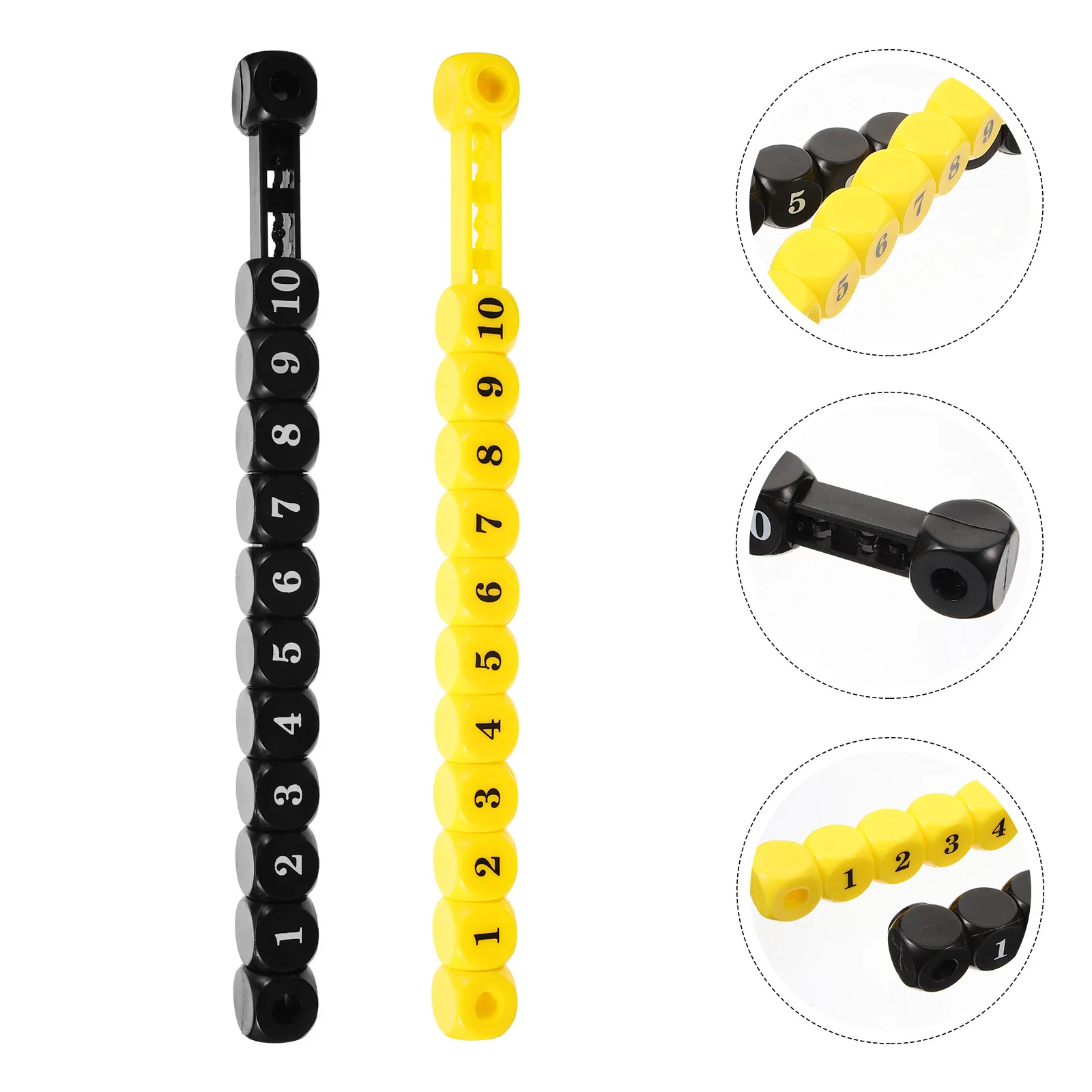 2 قطعة طاولة كرة القدم النتيجة حفظ عدادات بلاستيكية متينة لطاولة كرة القدم المحمولة التهديف علامات فووسبالل الملحقات #2