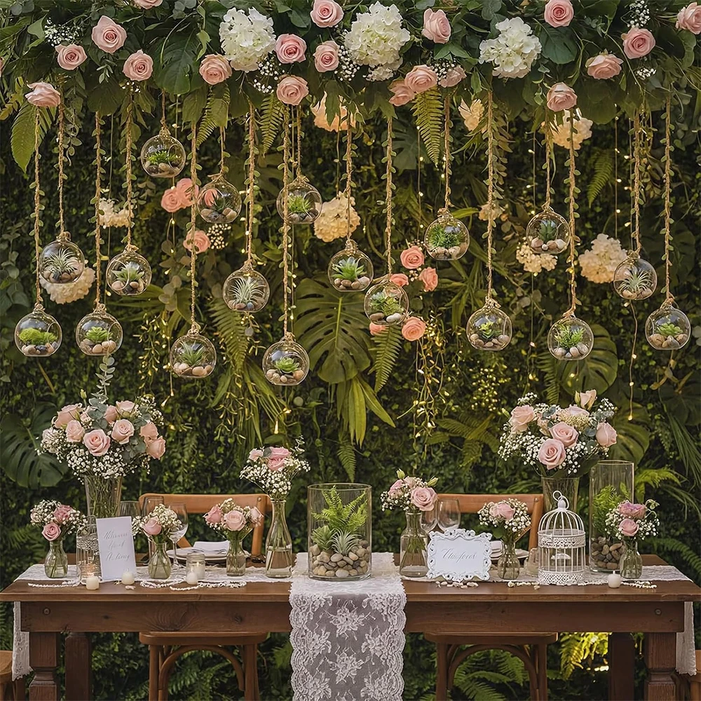 كرات زجاجية معلقة قابلة للتعبئ - مراجعة Wedding Fountain وسعره