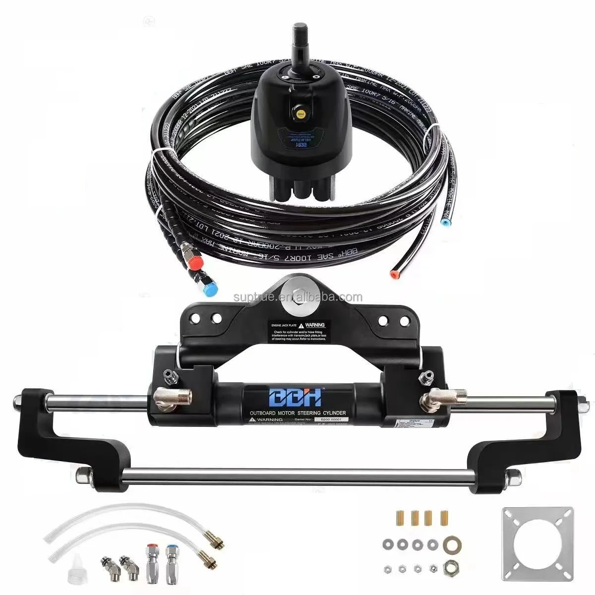 

Boat Marine Oil Pressure Rudder Boat Outboard Hydraulic Steering System For Boat
