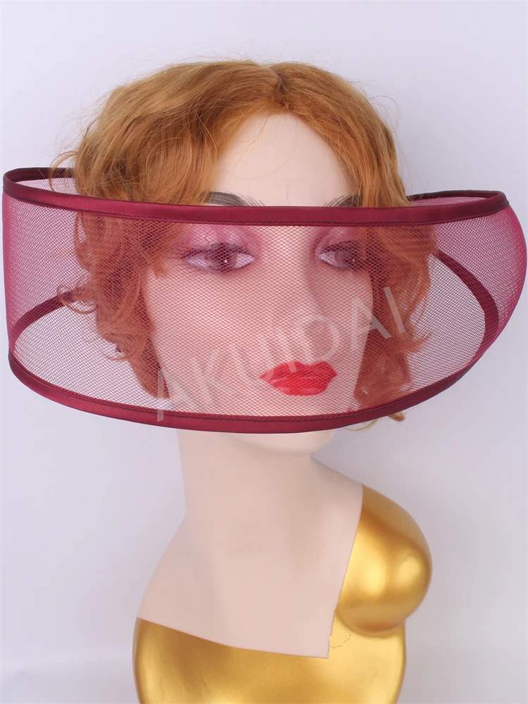 New Black Fascinator Wedding Pillbox Hat Women Elegant Fascinator Hats Hair Clip Church Ladies Party Headpiece Fashion Headwear