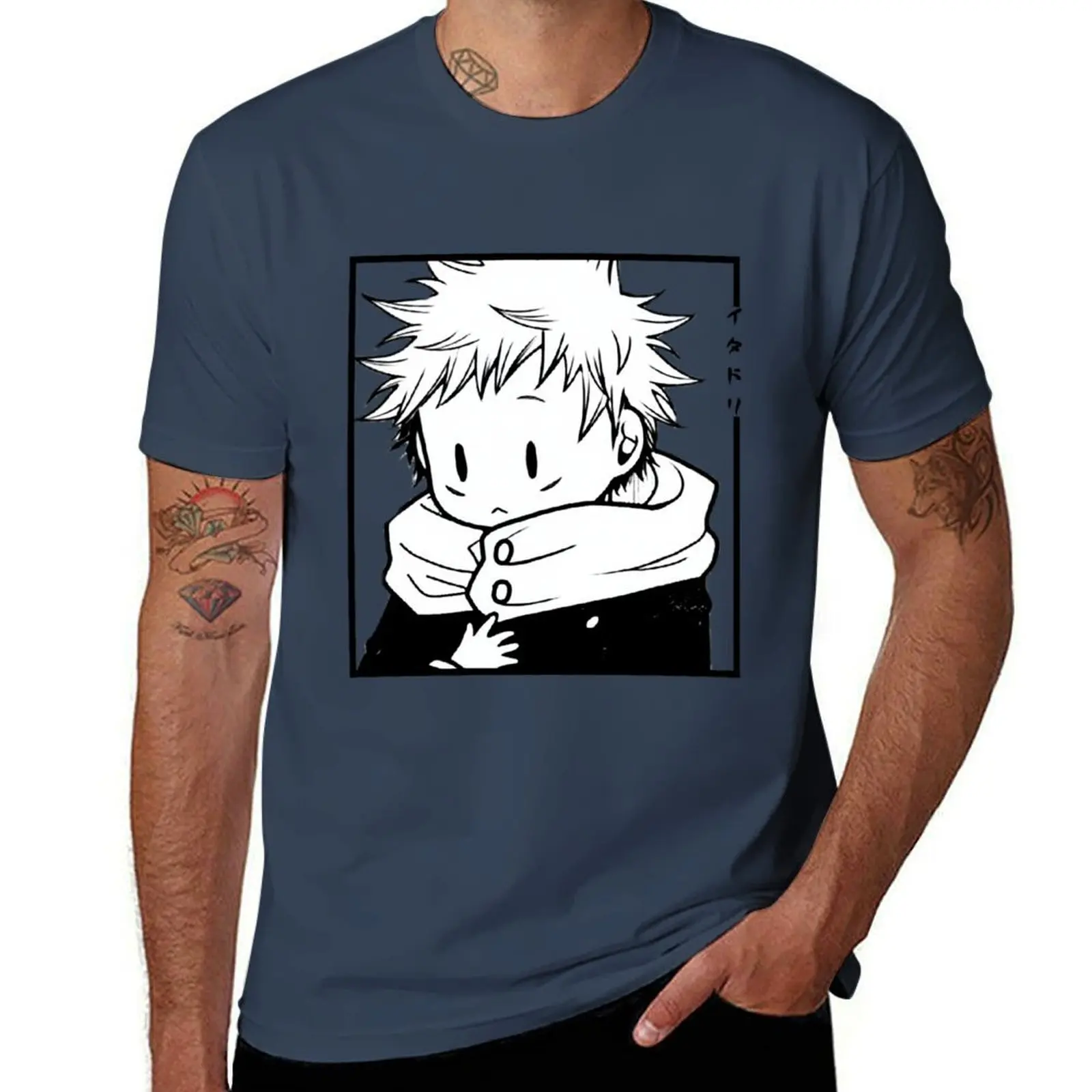 

Itadori cute T-Shirt Soft Durable Cotton T-Shirt