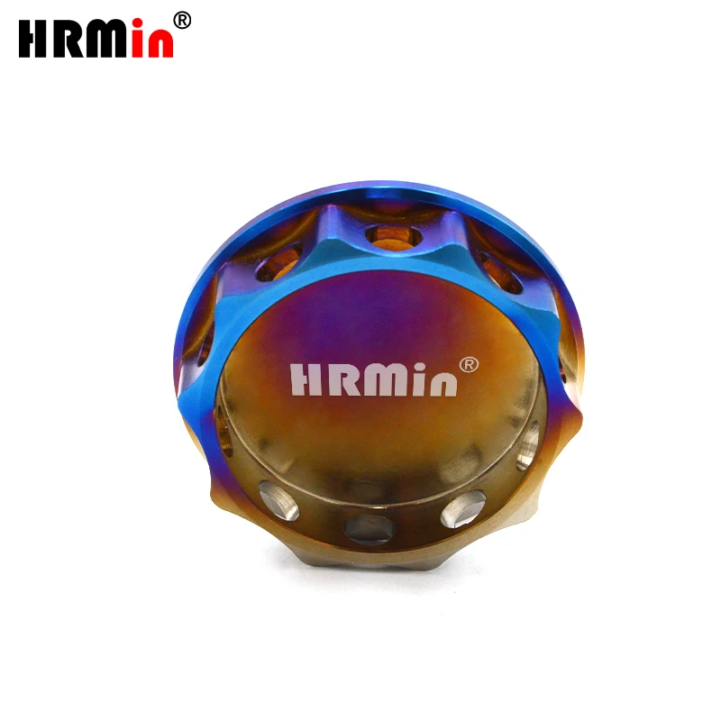 HRMin Racing Ralliart Gr5 Titanium Engine oil tank cover cap HRMin Style Car Styling for Toyota Honda Subaru Mitsubishi etc