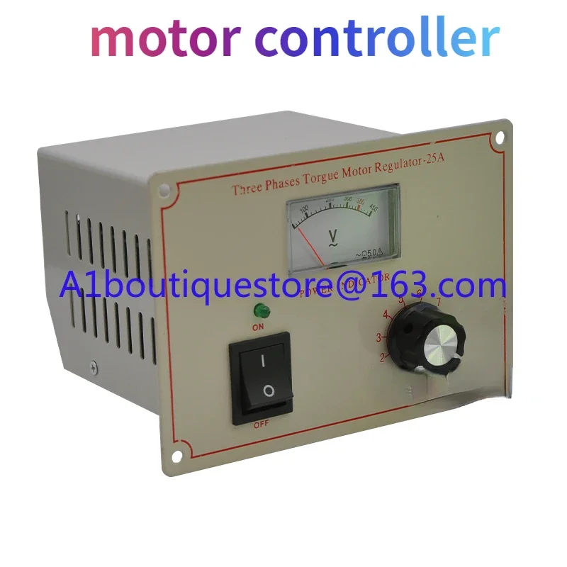 Suitable for torque motor controller YTC-25A with meter three-phase motor governor 380V meter winding machine switch