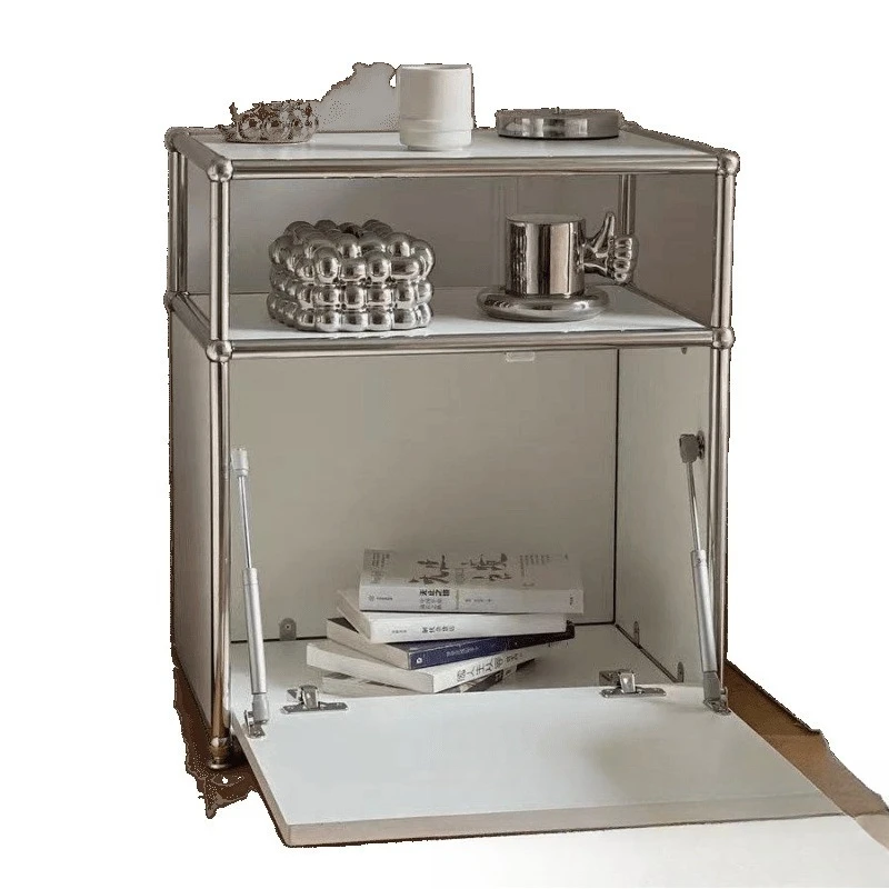 

Medieval, Bedroom, Bedside Table, Stainless Steel, Module, Combination, Mealside