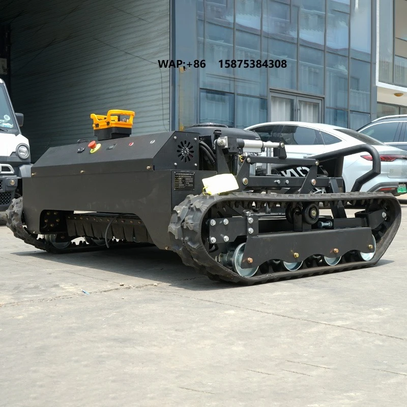 High Quality Remote Control Lawn Mower for Woods and Orchards, Wireless Remote Control Lawn Mower, Wetland Garden Mower