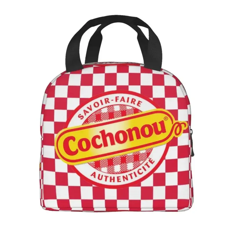 Cochonou Resuable Lunch Boxes Women Waterproof Thermal Cooler Food Insulated Lunch Bag Office Work