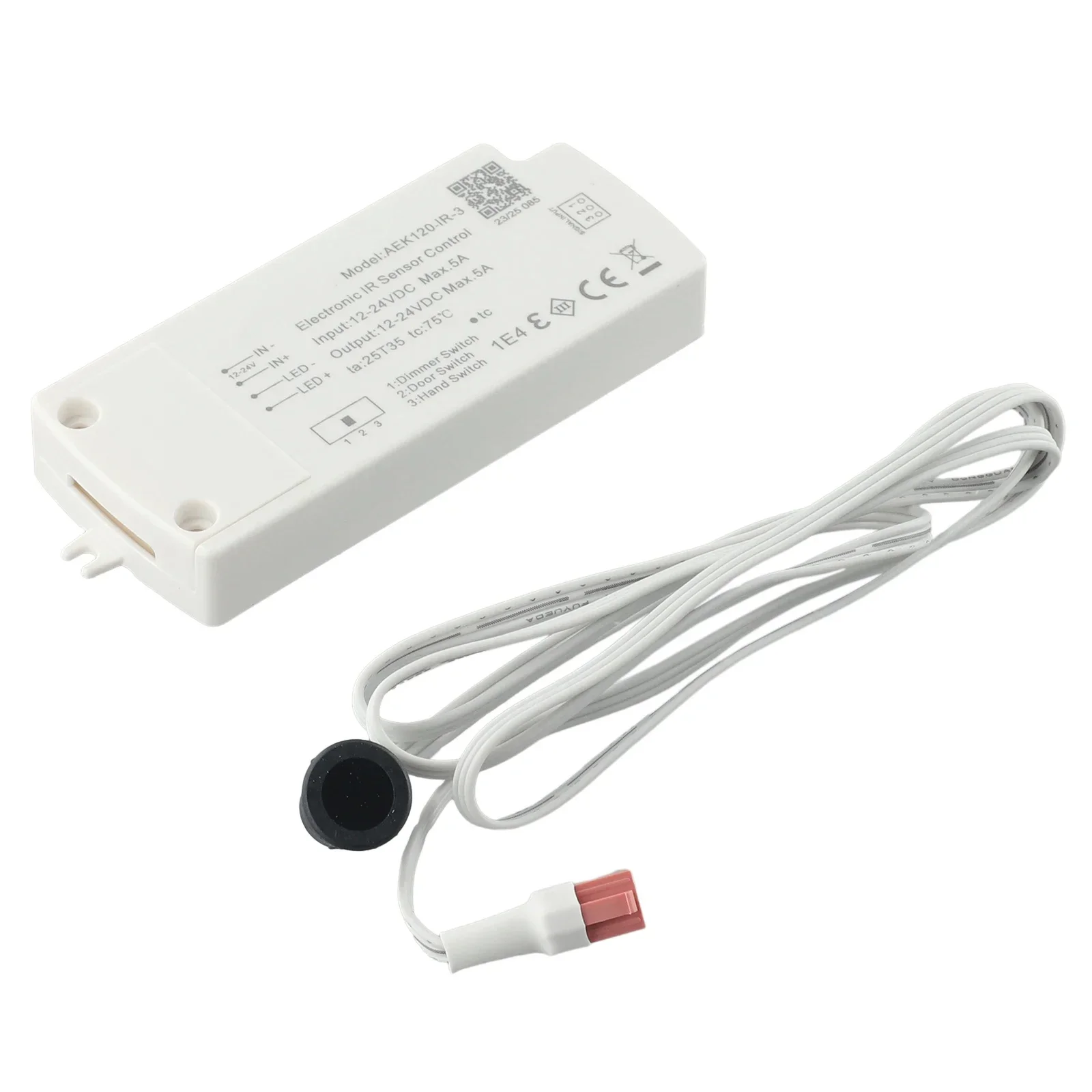 Infrared Motion Electronic Sensor Switch Non-Contact On/Off Kitchen Cabinet Light Door 12-24V 5A Applicable Smart Fixture