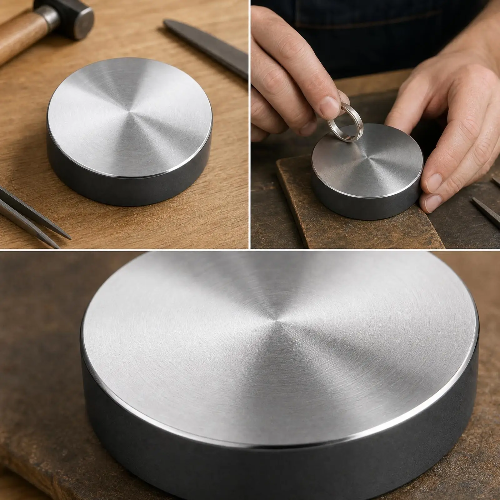 Jewelry Rolling Mill Steel Block Manual Flatter for Metal Sheet Stamping Work