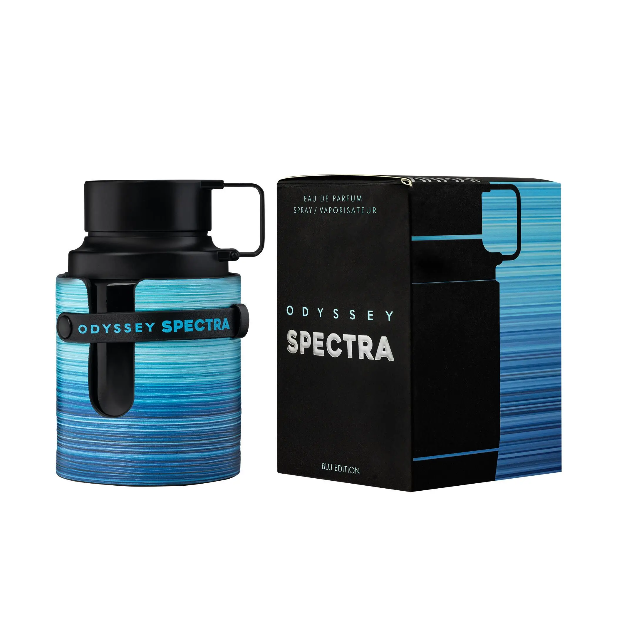 

Odyssey Spectra Blue Edition Eau de Parfum, Unique Travel Bottle, Fresh Scent, Unisex Fragrance