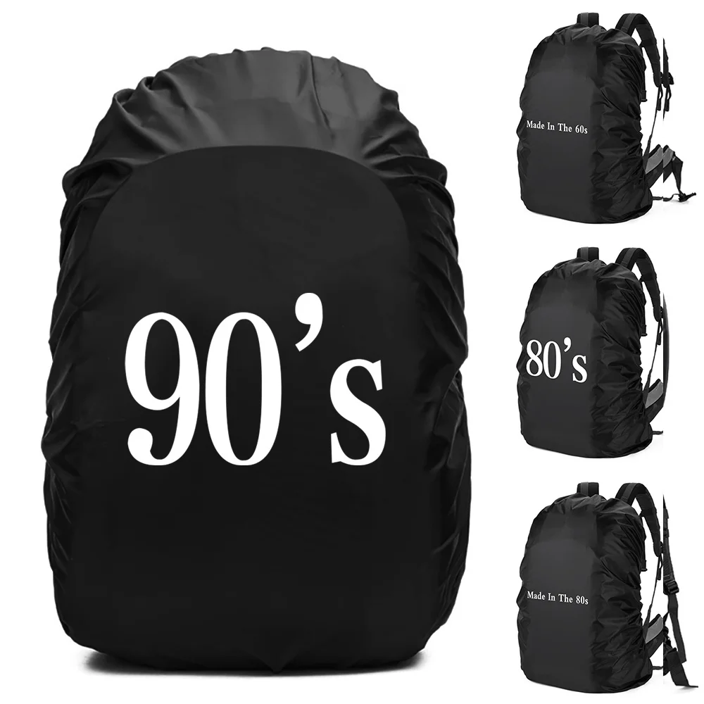 20-70L Multipurpose Backpack Cover Foldable Years Series Protective Cover Skiing Rainy Days Climbing Camping Hik Backpack Cover