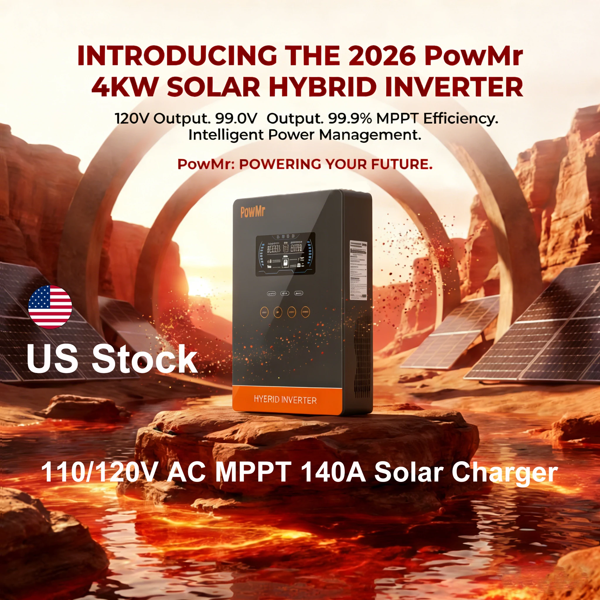 Powmr 4KW 110V/120V…