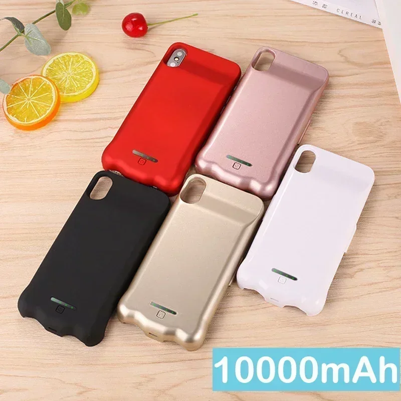 Power Bank Case for IPhone 6 7 8 Plus X XS Max XR Battery Charger Case for IPhone 11 Pro Max Powerbank Charging Case 10000mAh