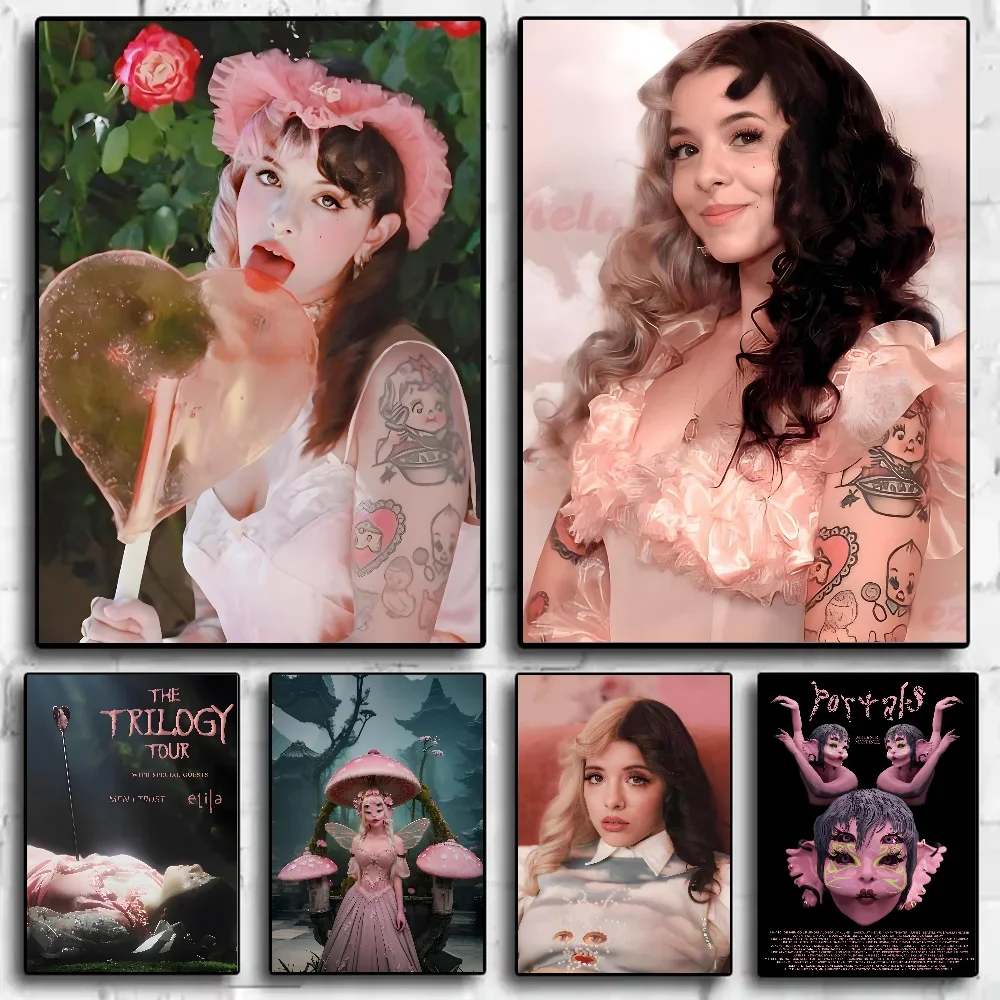 

Singer M-Melanie Martinez Poster HD art sticky wall waterproof home living room bedroom bar aesthetic decoration