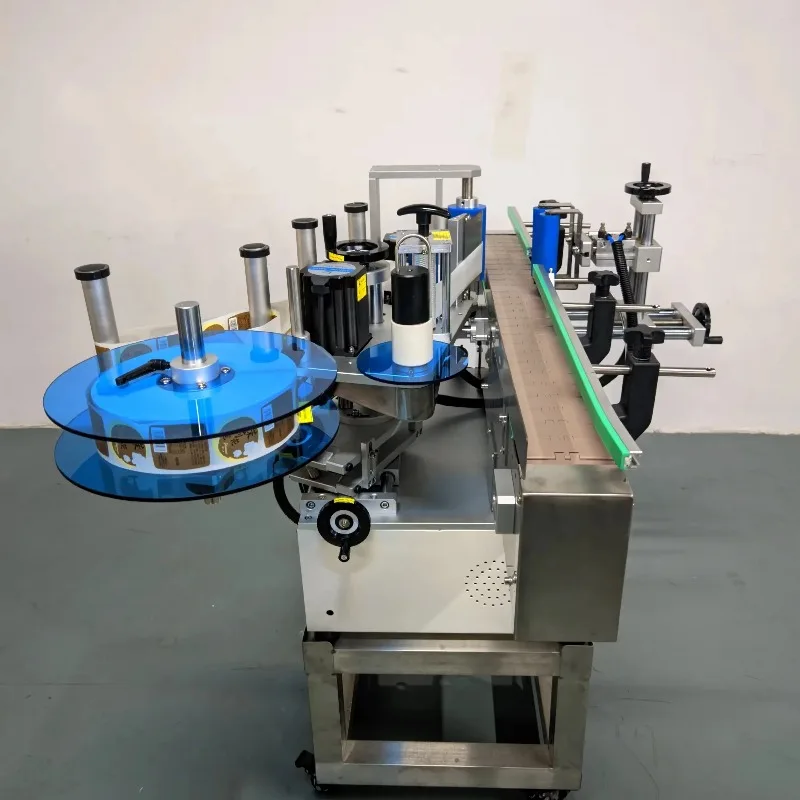 Customized Factory Price Automatic Wine Labeling Machine Round Bottles Plastic Cans Manufacturer Hot Pick