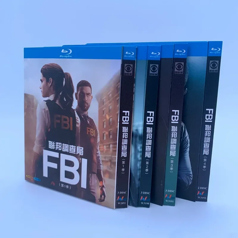 

BD Blu-ray Disc US Suspense Crime TV Series FBI Seasons 1–6 16-Disc Box Set