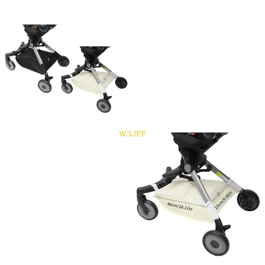 

W3JF Strollers Under Basket Concealed Storage Space Saving Baby Strollers Case