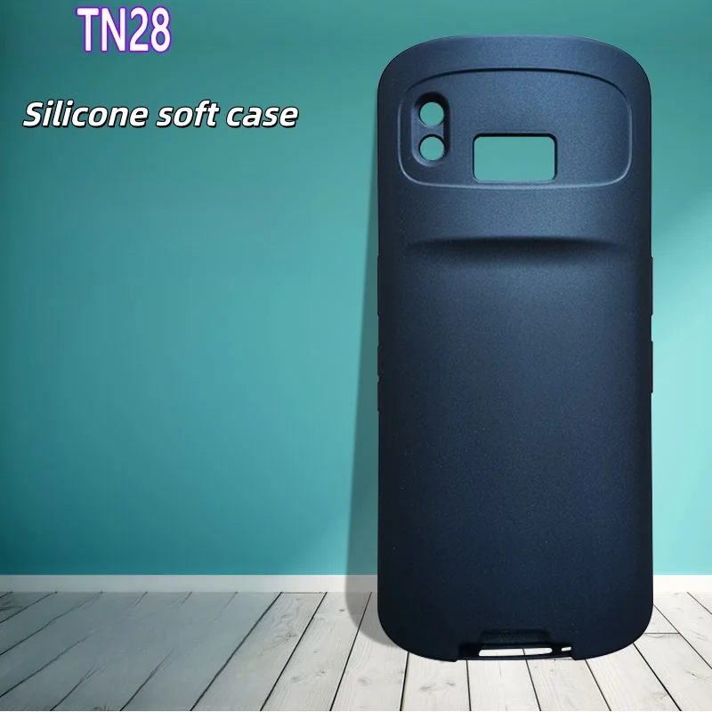 Para ZEBRA TC15 TN15 TN28 funda protectora antiarañazos carcasa de piel suave cubierta de Tpu/dureza vidrio templado película protectora HD