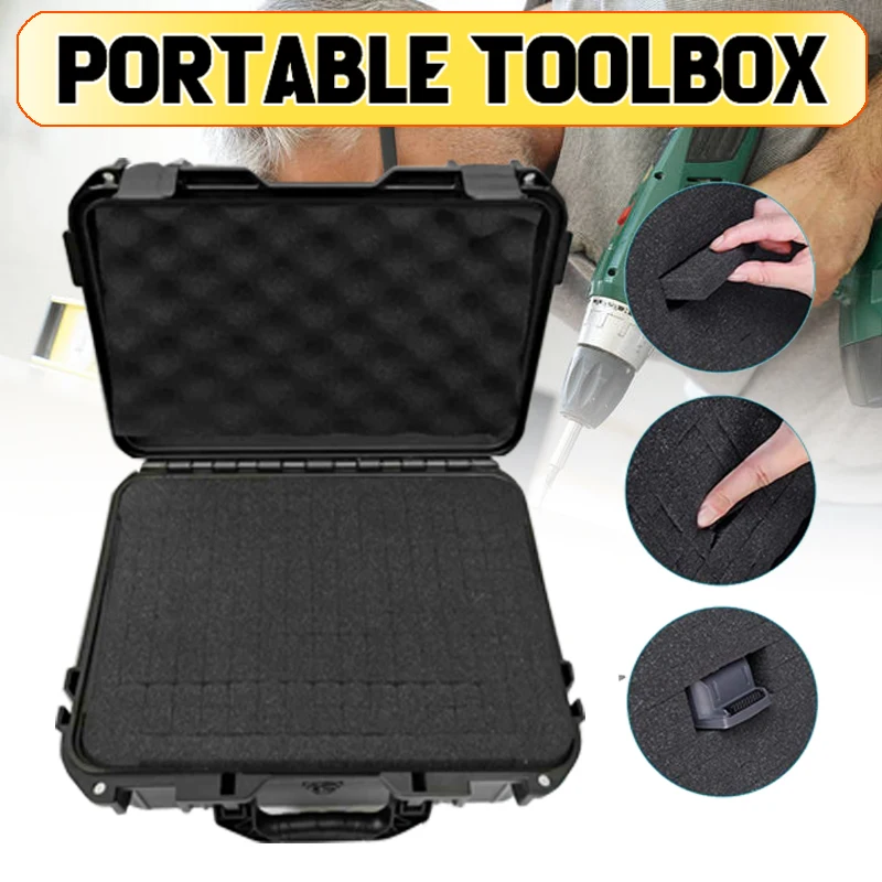 Waterproof Case Hard Carry Tool Box Storage Dry Box Tool Box Organizer Pelican Case Toolbox Large Hard Case Box Pelican Case